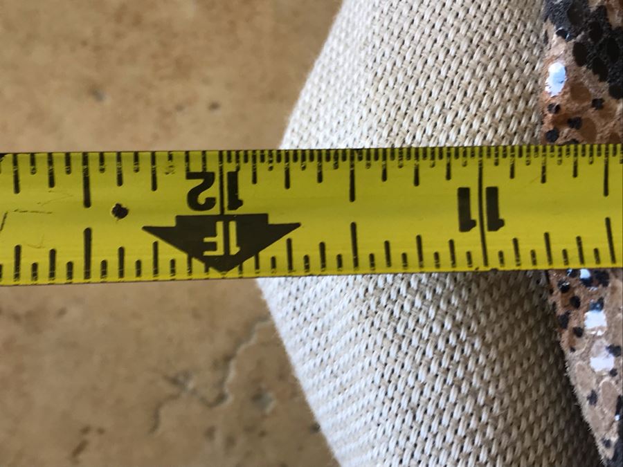 Leather Faux Snakeskin Handbag 12W X 8H [Photo 7]