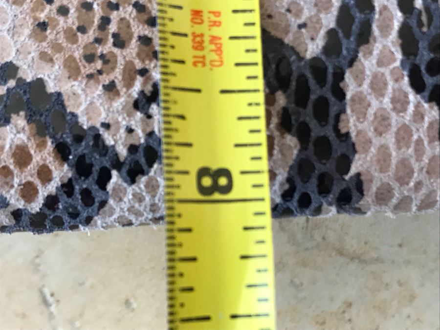 Leather Faux Snakeskin Handbag 12W X 8H [Photo 8]