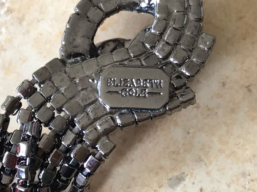 Elizabeth Cole Rhinestone Flamingo Earrings [Photo 8]