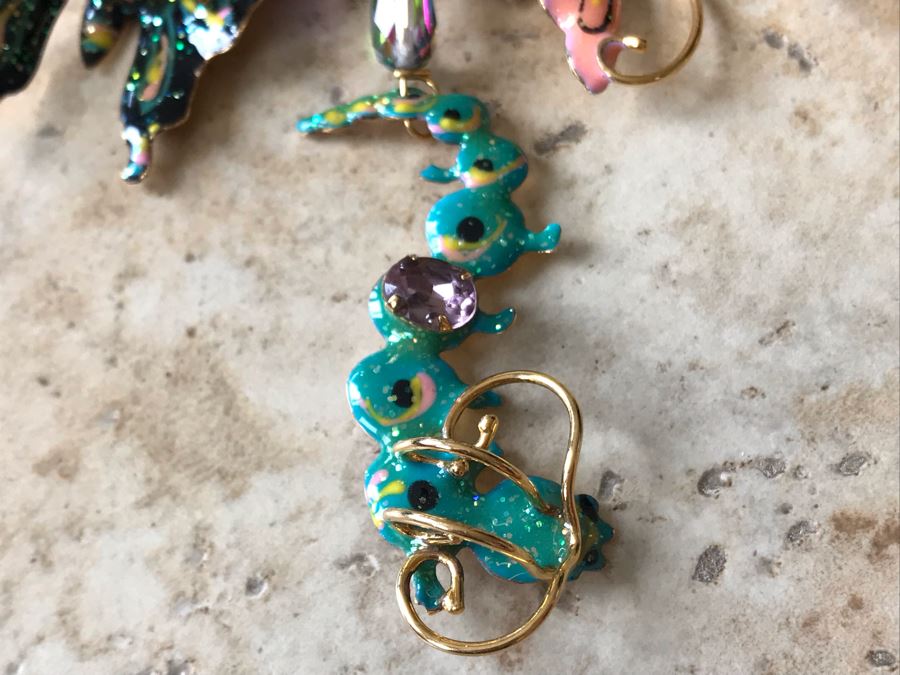 Artisan Hand Made Butterfly Earrings With 14K Gold Earring Posts [Photo 7]