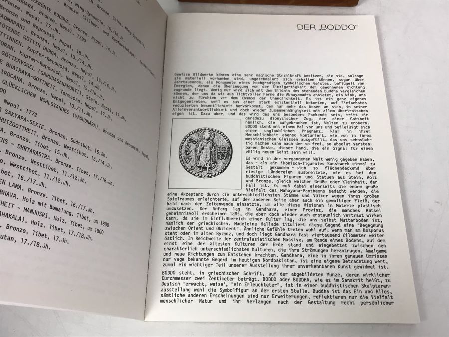 Antique Carved Stone Buddha Sculpture Head Bust With Buddha Sculpture Book 5.5W X 4.5D X 11.5H [Photo 22]