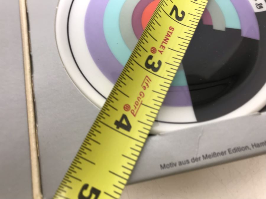 (4) Lufthansa Airlines Artist Dishes By Yves Galgon, Arthur Secunda And Eugenio Carmi 4'R [Photo 13]