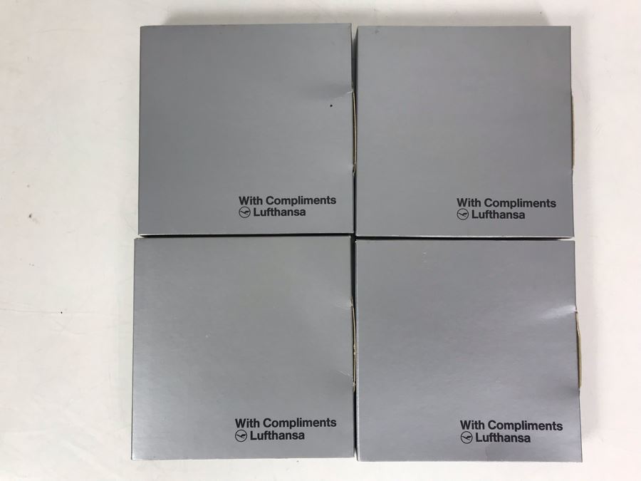 (4) Lufthansa Airlines Artist Dishes By Yves Galgon, Arthur Secunda And Eugenio Carmi 4'R [Photo 8]