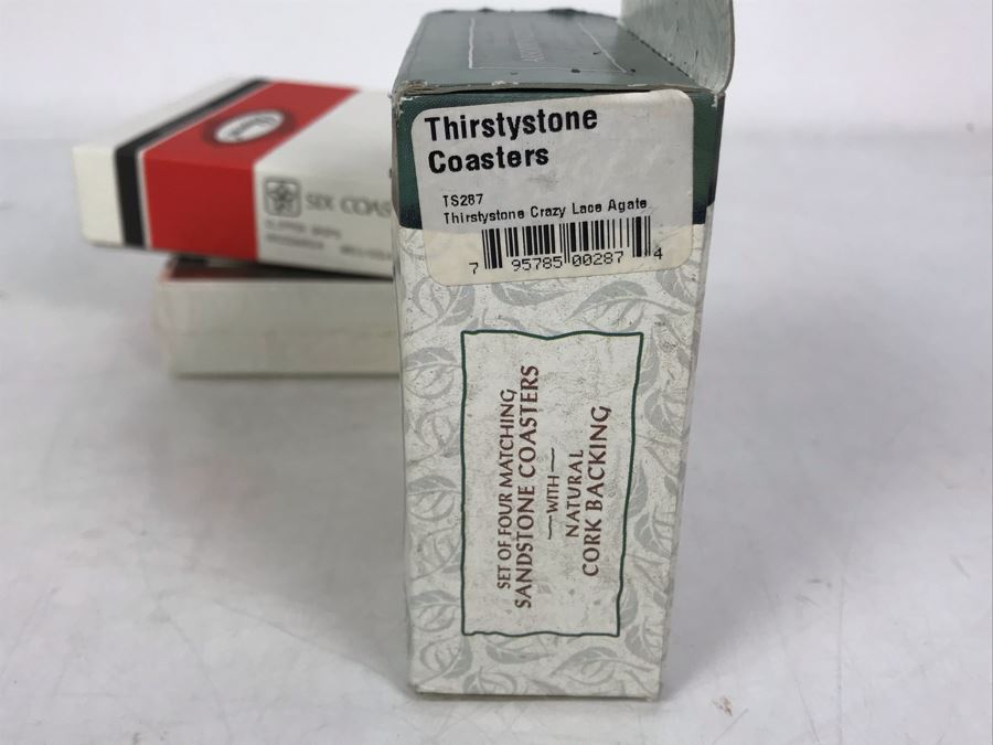 (12) New Clipper Ships Coasters And (4) New Agate Coasters [Photo 9]