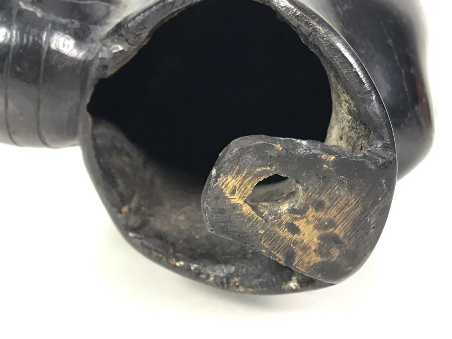 Bronze Alloy Bust Of Vietnamese Woman On Wooden Stand 4W X 5.5D X 10.5H [Photo 16]