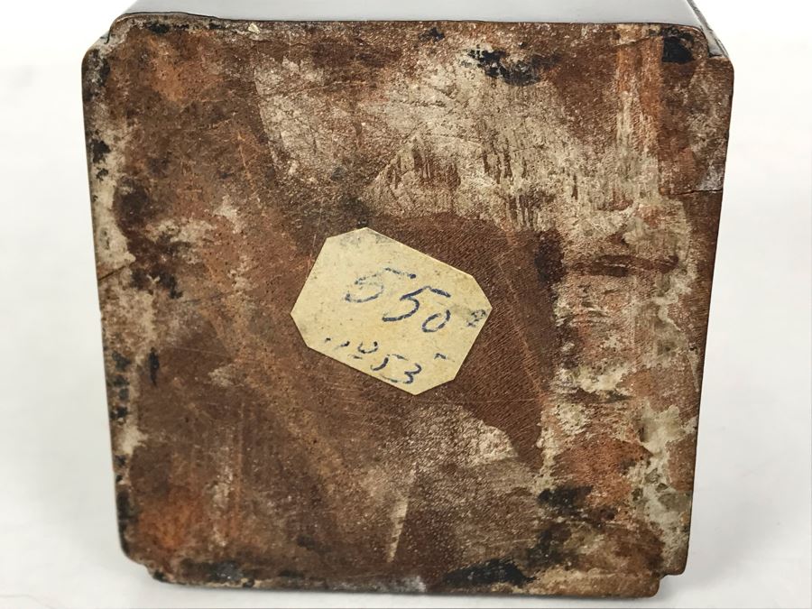 Bronze Alloy Bust Of Vietnamese Woman On Wooden Stand 4W X 5.5D X 10.5H [Photo 19]