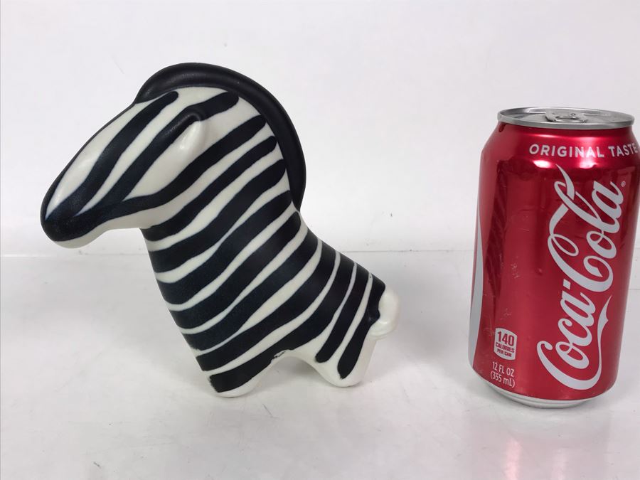 Mid-Century Modern Arabia Zebra Figurine Made In Finland 6W X 3D X 6H [Photo 8]
