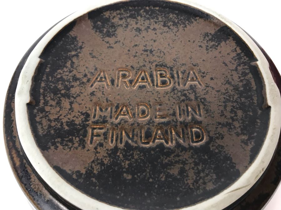 Mid-Century Modern Arabia Ashtray Made In Finland 6.5W X 1.75H [Photo 4]