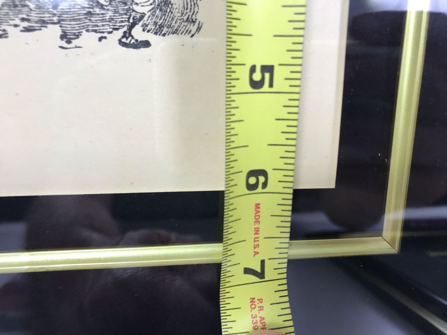 Pair Of Nicely Framed Jose Guadalupe Posada Mexican Prints 8W X 6H And Pair Of Posada Books [Photo 18]