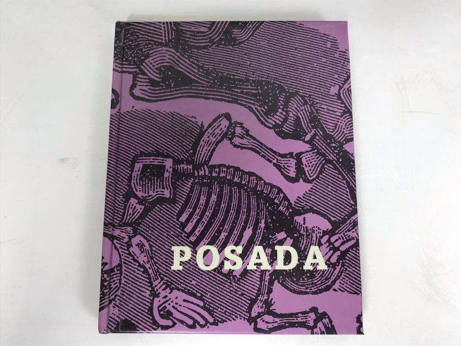 Pair Of Nicely Framed Jose Guadalupe Posada Mexican Prints 8W X 6H And Pair Of Posada Books [Photo 10]
