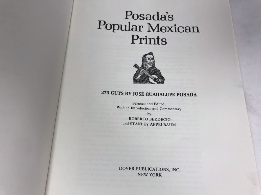 Pair Of Nicely Framed Jose Guadalupe Posada Mexican Prints 8W X 6H And Pair Of Posada Books [Photo 15]