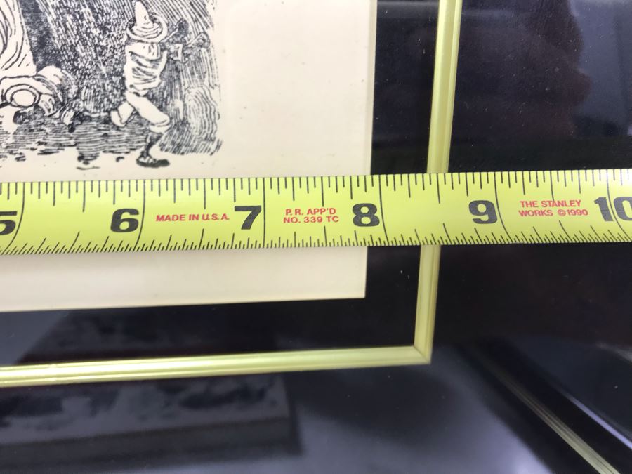 Pair Of Nicely Framed Jose Guadalupe Posada Mexican Prints 8W X 6H And Pair Of Posada Books [Photo 17]