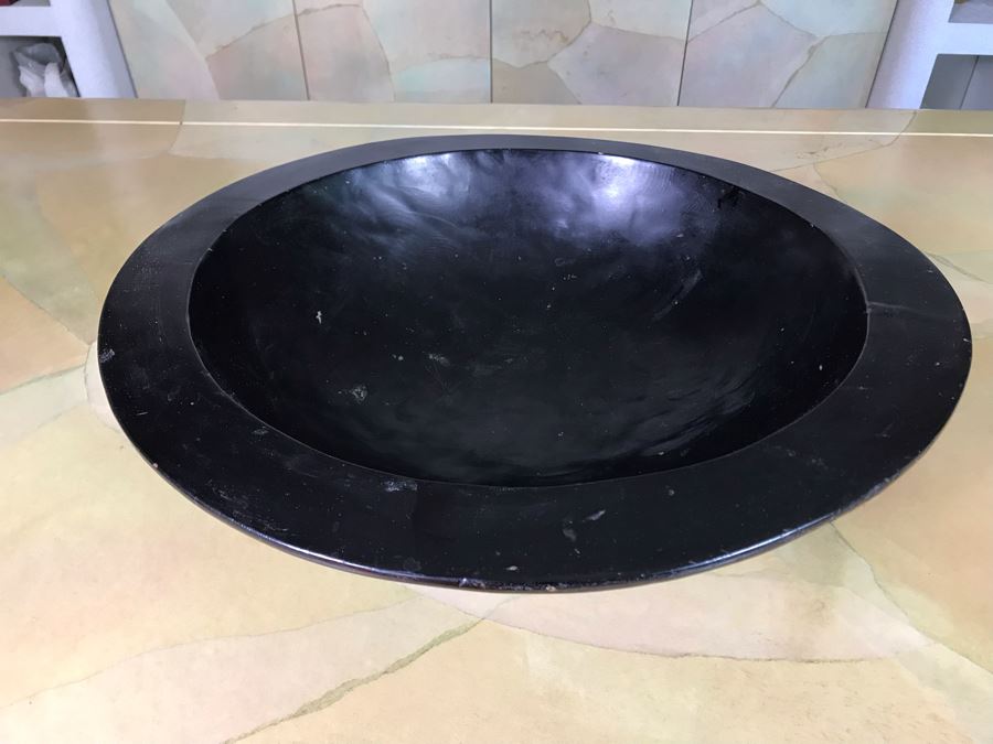 Black Centerpiece Bowl 19.5W X 5H