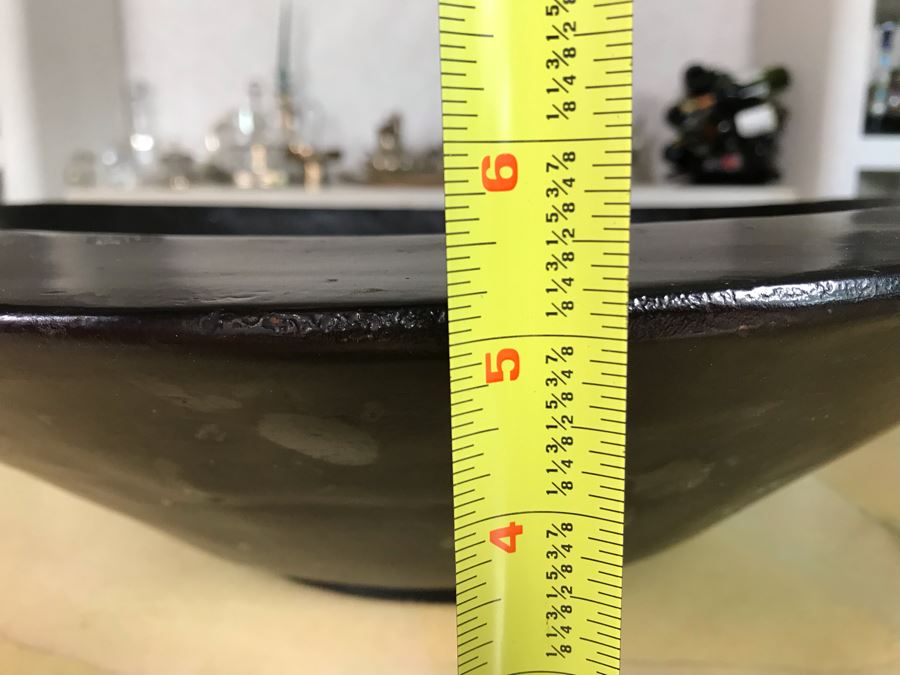 Black Centerpiece Bowl 19.5W X 5H [Photo 6]