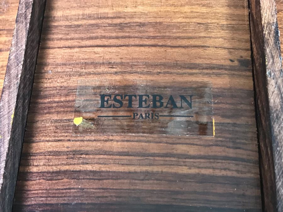 Vintage Pair Of Weavewood Checkers Salad Mixing Bowls With Checkers