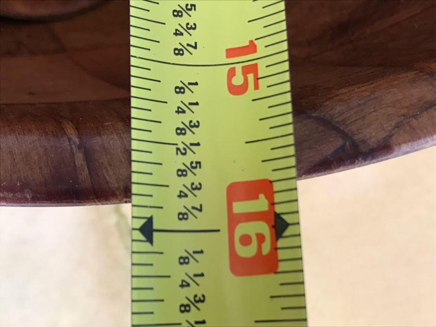 Vintage Pair Of Weavewood Checkers Salad Mixing Bowls With Checkers