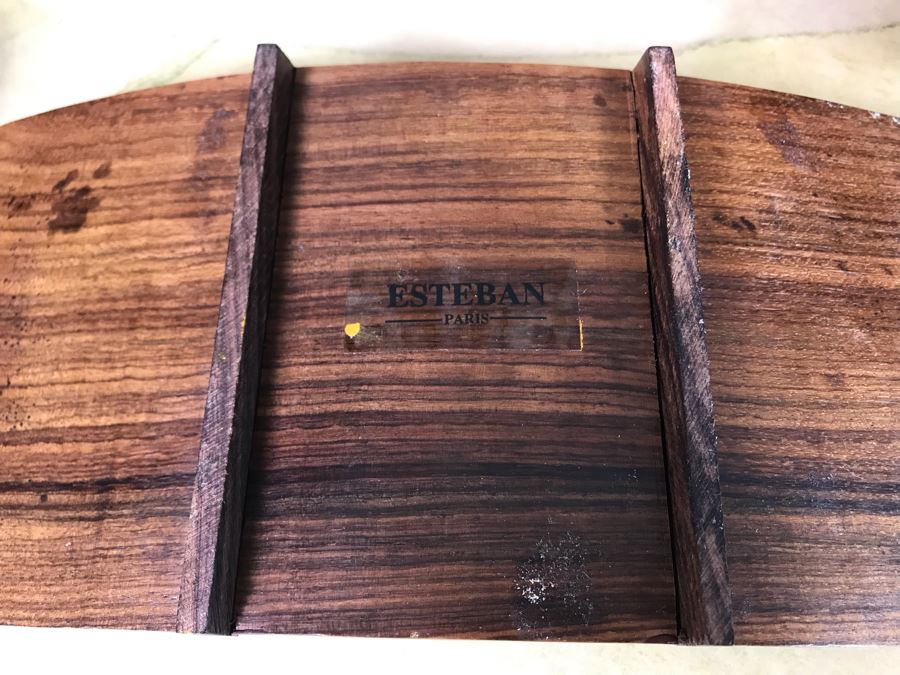 Vintage Pair Of Weavewood Checkers Salad Mixing Bowls With Checkers