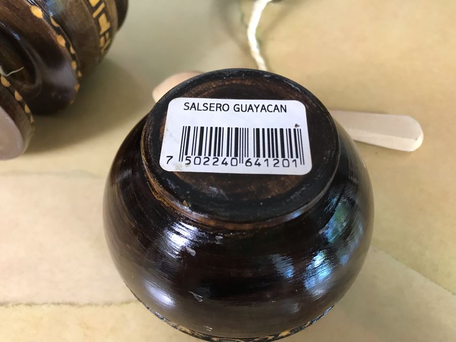 New Wooden Condiment Serving Sets From Cabo San Lucas Mexico [Photo 9]