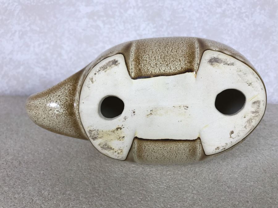 Glazed Ceramic Elephant Figurine 8W X 7H [Photo 6]