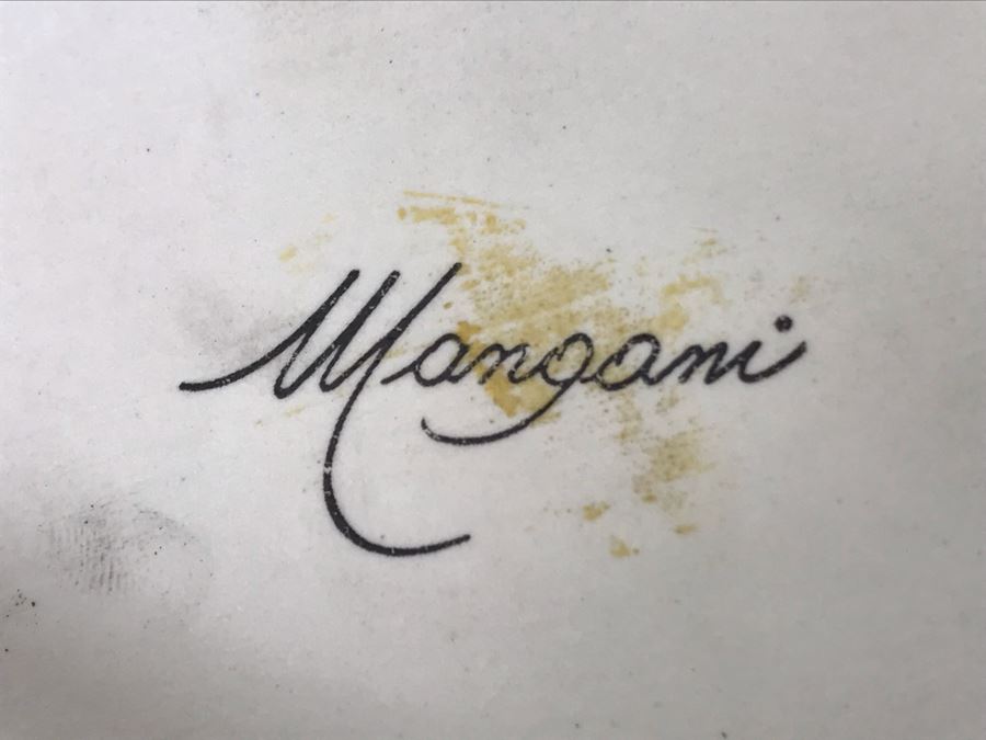 Rare Antique Florence Italy Mangani Boar Soup Tureen 17W X 9D X 11H [Photo 20]