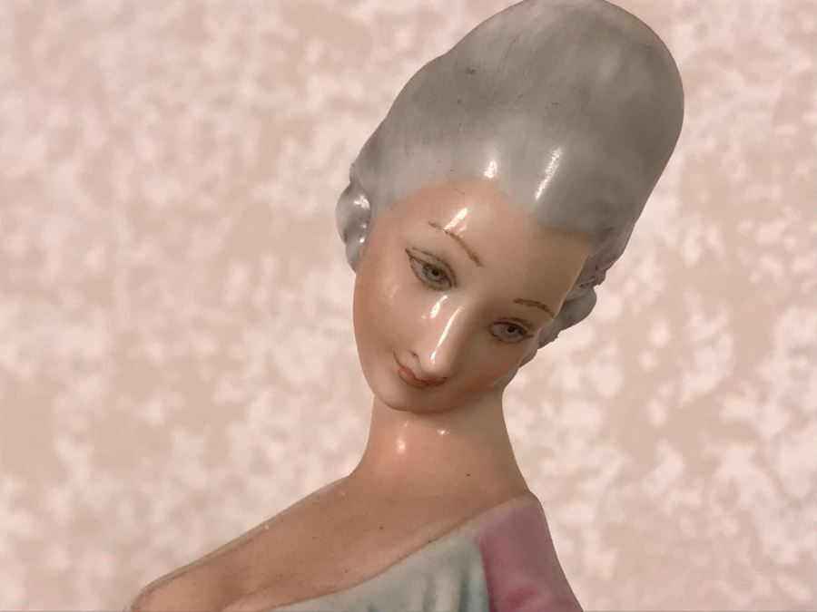 Monumental Italian Capodimonte Porcelain Figurine Of Woman Admiringly Listening To Woman Playing Piano And Man Playing Cello (See Photos For Defects) 18W X 12D X 11H [Photo 29]