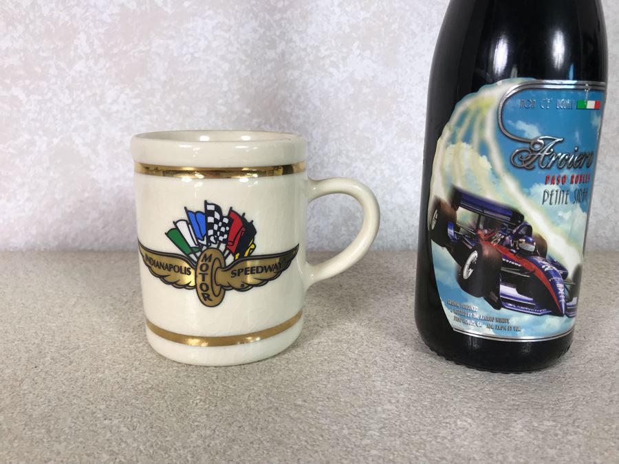 Vintage Indianapolis Motor Speedway Coffee Cup Showing Past Winners Through 1998 [Photo 6]