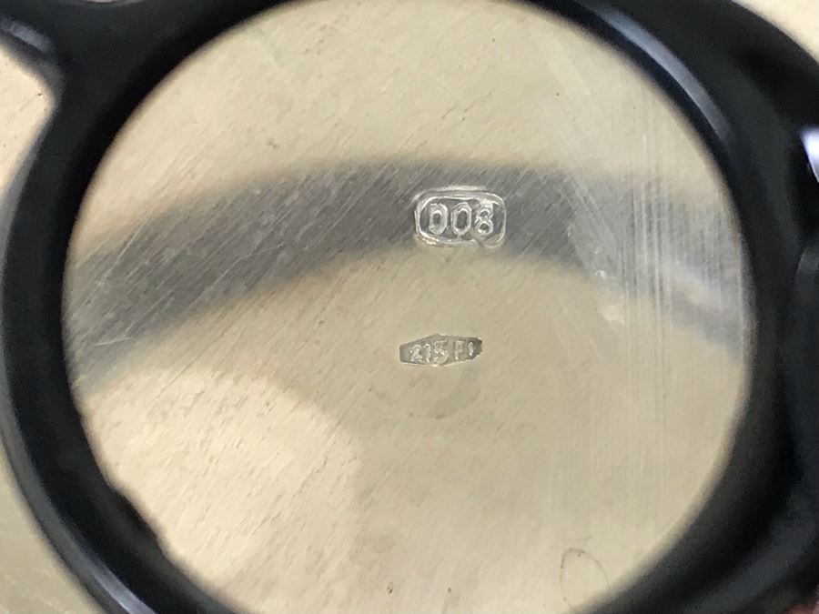 Four Vintage Italian 800 Silver Cups From Firenze Florence Italy Hallmarked 215 F1 - 320g TW [Photo 10]