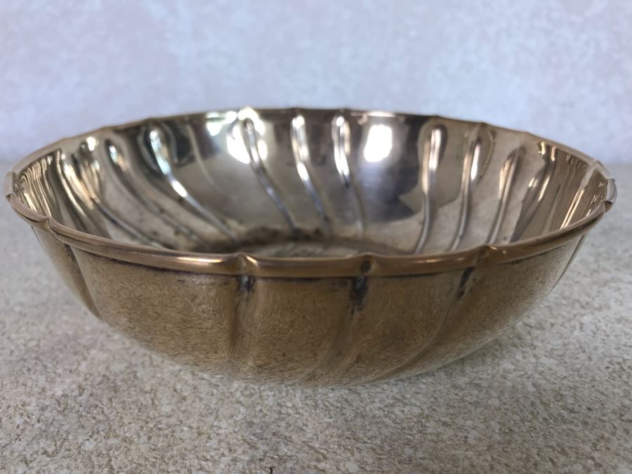 Vintage Italian 800 Silver Bowl Trophy From Rome Italy Olgiata Golf Club Golf Tournament 138g [Photo 2]