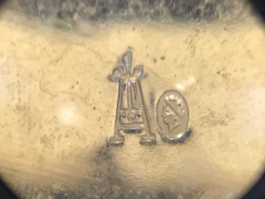 Crystal Liquor Decanter With Hallmarked Overlay Featuring Cherubs [Photo 17]