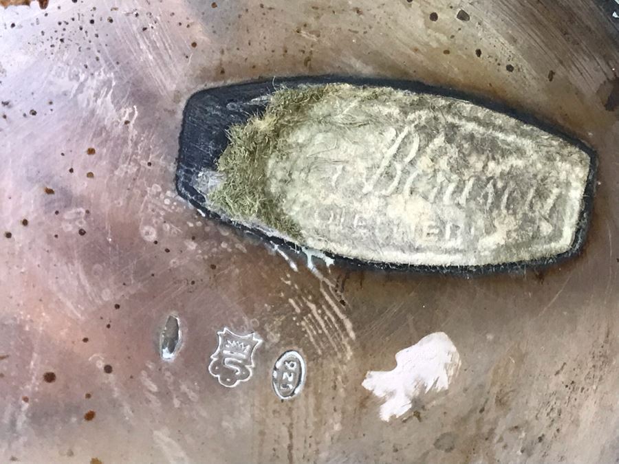 Vintage Sterling Silver Teapot 1,400g [Photo 13]