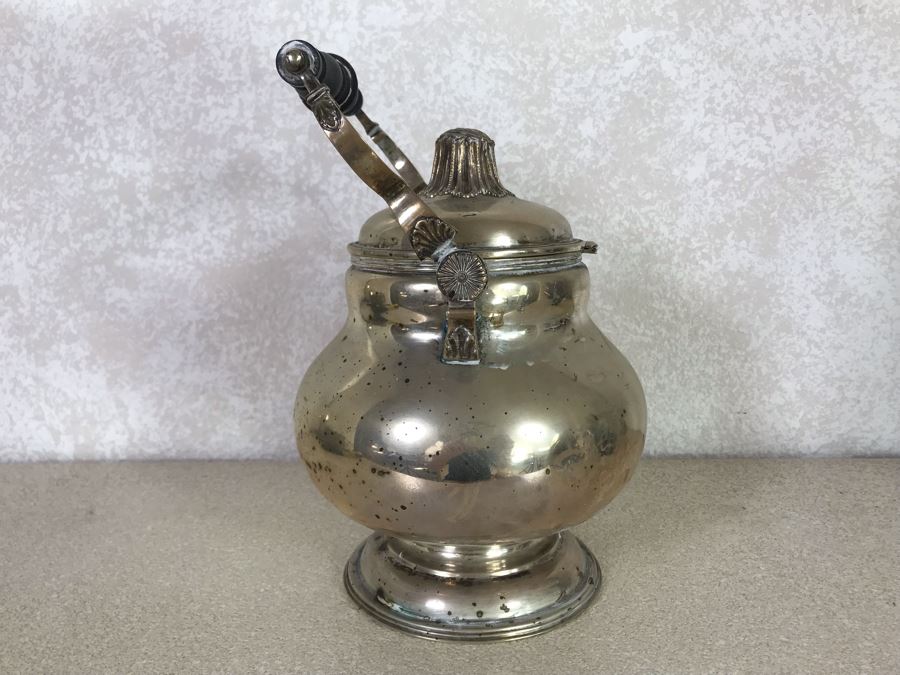 Vintage Sterling Silver Teapot 1,400g [Photo 10]