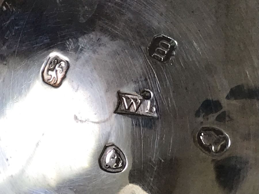 Rare Arts And Crafts Sterling Silver Repousse Tea And Coffee Service With Teapot, Coffee Pot, Creamer And Sugar By Alexander Clark 188 Oxford St London 2,700g [Photo 55]