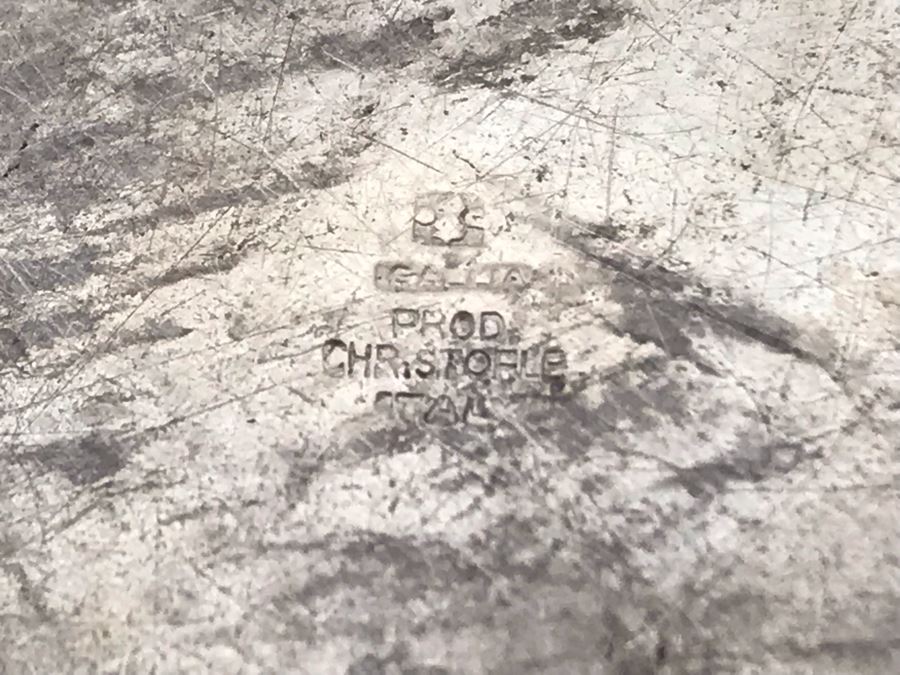 Christofle France Gallia Fish Bowl 5.5W X 1.5H [Photo 5]