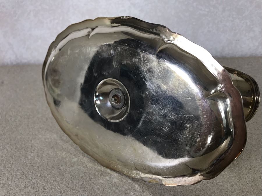 Vintage Italian 800 Silver Hallmarked Gravy Boat 498g [Photo 7]