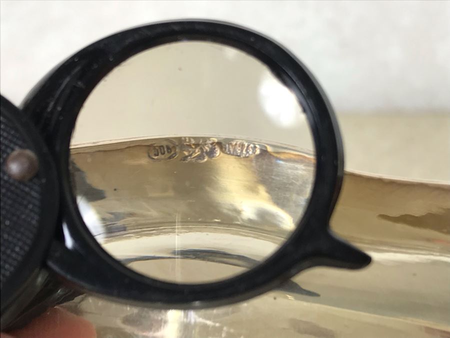 Vintage Italian 800 Silver Hallmarked Gravy Boat 498g [Photo 10]