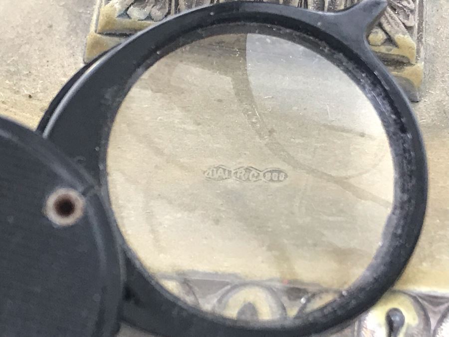 Vintage Italian Neoclassical 800 Silver Hallmarked 20 AL ALESSANDRIA Italy - RICCI & C. S.p.A. Oil And Vinegar Cruet Set 10W X 6D X 13H 620g Silver Weight [Photo 2]