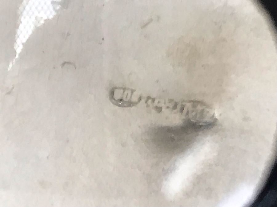 Vintage Italian Neoclassical 800 Silver Hallmarked 20 AL ALESSANDRIA Italy - RICCI & C. S.p.A. Center Bowl With Lid And Pair Of Cups Total Silver Weight 596g [Photo 15]