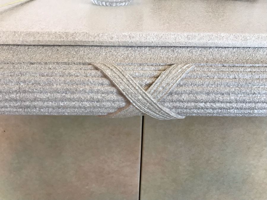 Large Custom 3-Piece China Cabinet Buffet Server With Two Taller End Unit Shelves With Overhead Lighting 54W X 24D X 96H And Center Server 84W X 21D [Photo 20]