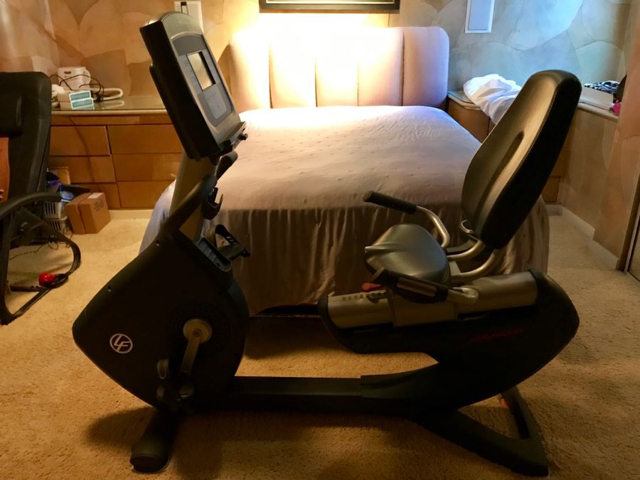 Lifecycle Recumbent Bicycle Bike By Life Fitnesss - Designed By Client's Brother Ray Wilson [Photo 8]