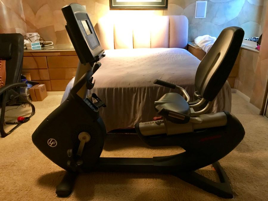 Lifecycle Recumbent Bicycle Bike By Life Fitnesss - Designed By Client's Brother Ray Wilson [Photo 2]