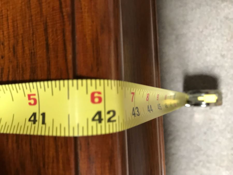 JUST ADDED - Chinese Wooden Coffee Table 42W X 16H [Photo 11]