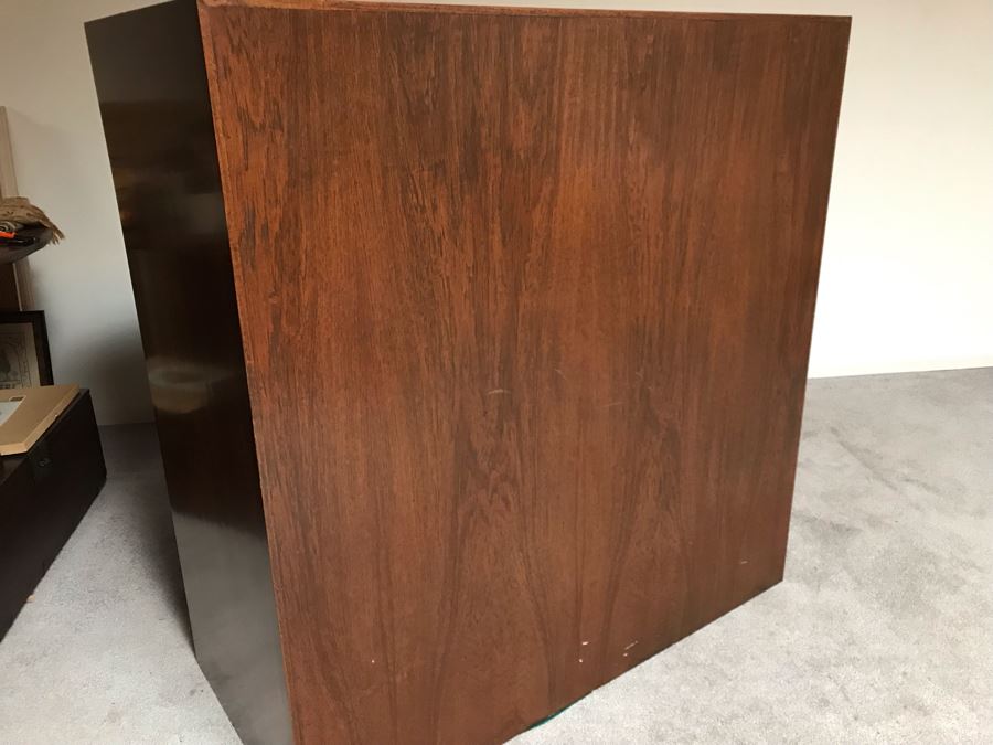 JUST ADDED - Solid Wood Chinese Cabinet Dresser With Four Sliding Drawers Very Heavy 45W X 21D X 46H [Photo 8]