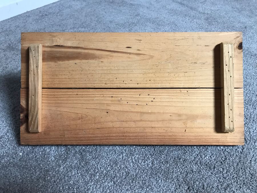 JUST ADDED - Carved Wooden Duck Decoy On Board 16W X 8D X 6H [Photo 9]