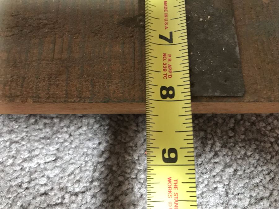 JUST ADDED - Carved Wooden Duck Decoy On Board 16W X 8D X 6H [Photo 11]