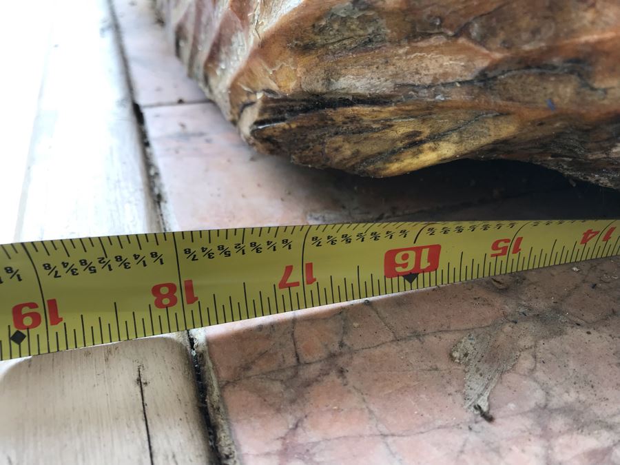 Huge Hand Carved Wooden Tree Root Burl Wood Asian Carp Koi Fish Sculpture 4'8'L X 17'W X 29'H [Photo 19]