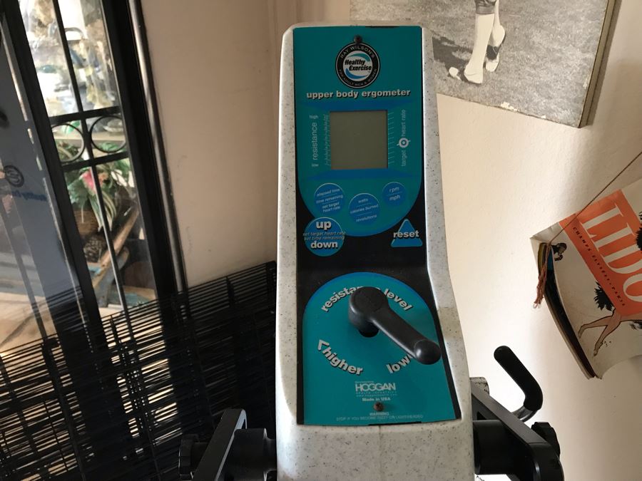 Ray Wilson's Healthy Excercise Upper Body Ergometer Made By Hoggan Health Industries 38W X 20D X 52H [Photo 2]