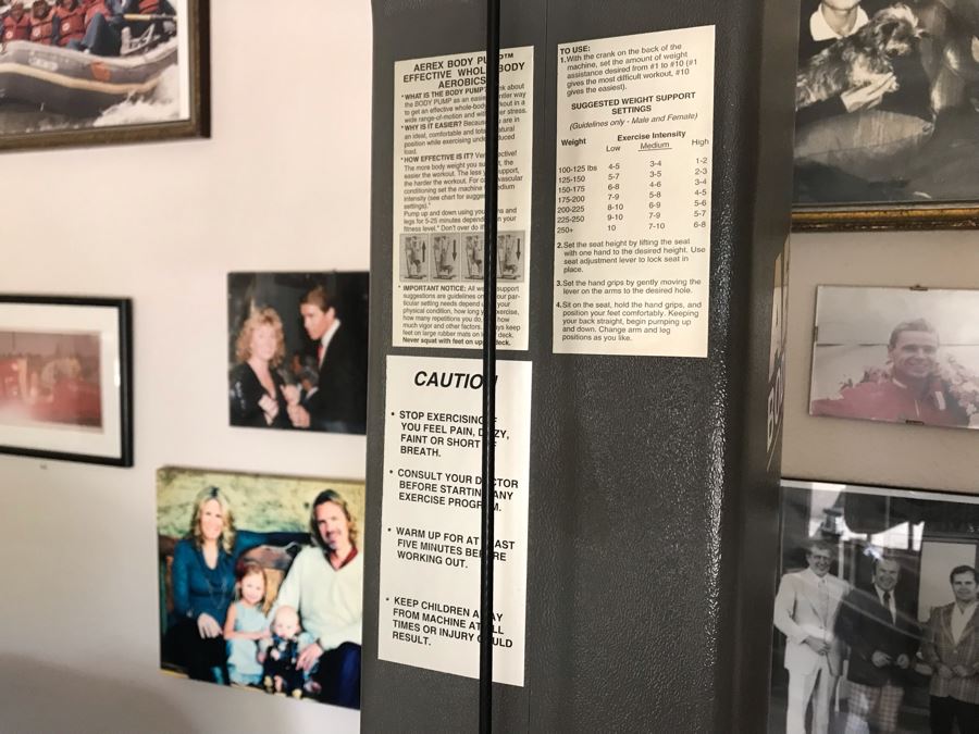 Aerex Body Pump Workout Machine Fitness Equipment 32W X 48D X 83H [Photo 5]