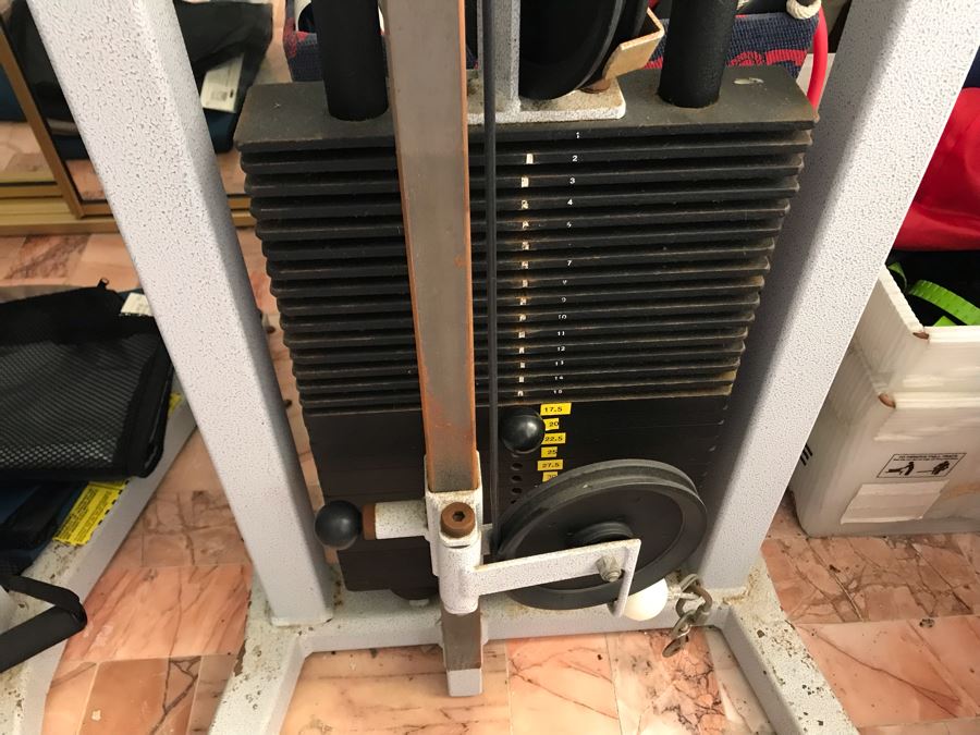 Pair Of Multi-Function Exercise Weight Machines - The Proprioceptor HBOD Healthy Body Exercise Equipment - See Photos [Photo 4]