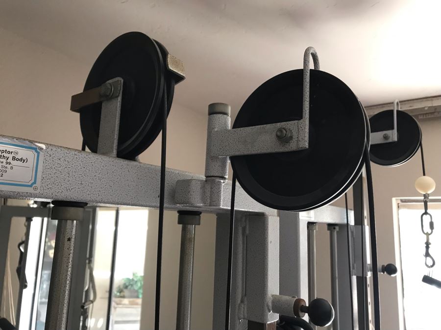 Pair Of Multi-Function Exercise Weight Machines - The Proprioceptor HBOD Healthy Body Exercise Equipment - See Photos [Photo 12]