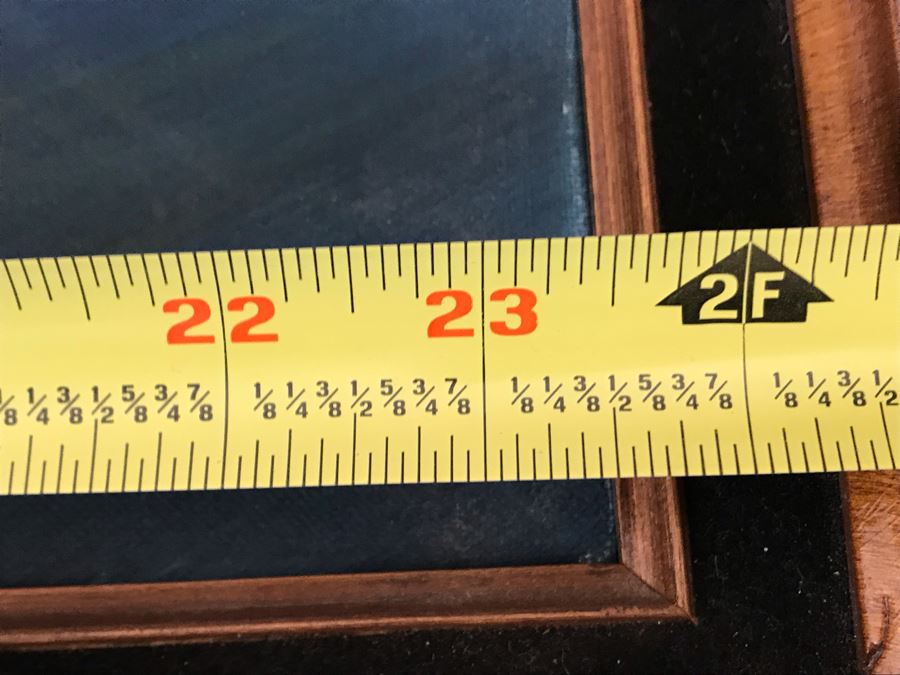 Original Signed Marine Life Painting 24 X 18 [Photo 8]